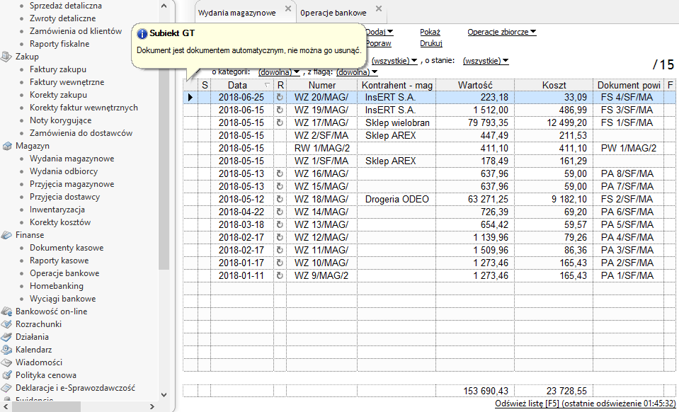 Oprogramowanie INSERT Kalisz